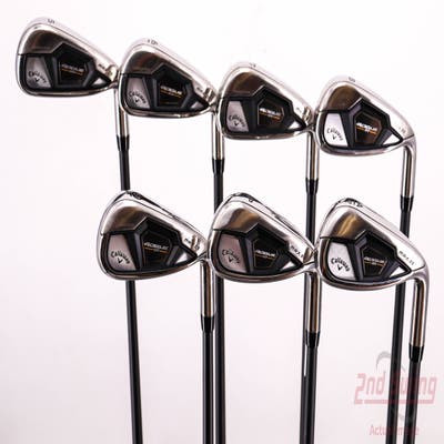 Mint Callaway Rogue ST Max OS Lite Iron Set 5-PW GW Project X Cypher 40 Graphite Ladies Right Handed 37.0in