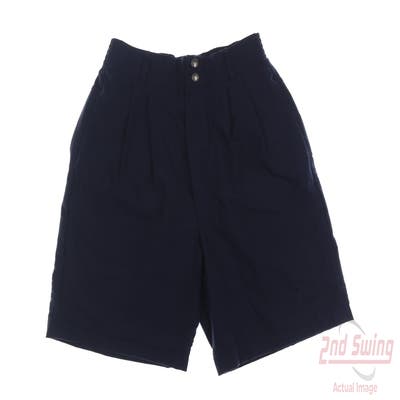 New Womens Zero Restriction Golf Shorts Small S Navy Blue MSRP $105