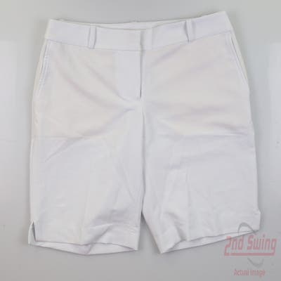 New Womens Fairway & Greene Millie Shorts 0 White MSRP $105