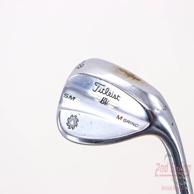 Titleist Vokey SM6 Tour Chrome Wedge Lob LW 58° 8 Deg Bounce M Grind Kuro Kage 65 Graphite Senior Right Handed 35.5in