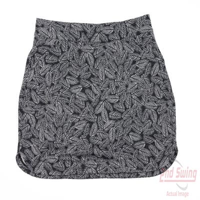 New Womens Peter Millar Skort Medium M Black MSRP $110