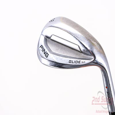 Ping Glide 3.0 Wedge Lob LW 58° 10 Deg Bounce KBS Tour C-Taper 125 Steel Stiff Right Handed Red dot 35.25in