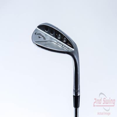 Callaway Jaws Raw Chrome Wedge Lob LW 60° 8 Deg Bounce Z Grind Stock Steel Shaft Steel Wedge Flex Right Handed 35.0in