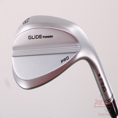 Ping Glide Forged Pro Wedge Lob LW 58° 10 Deg Bounce S Grind Z-Z 115 Wedge Steel Wedge Flex Right Handed Black Dot 35.25in