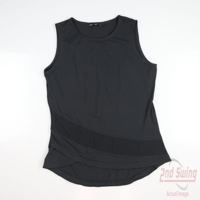 New Womens Level Wear Golf Tank Top Small S Black MSRP $25