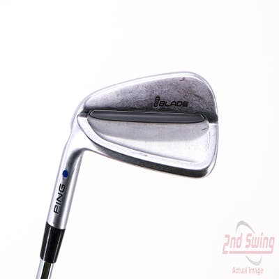 Ping iBlade Single Iron 7 Iron Project X Rifle 6.0 Steel Stiff Left Handed Blue Dot 37.5in