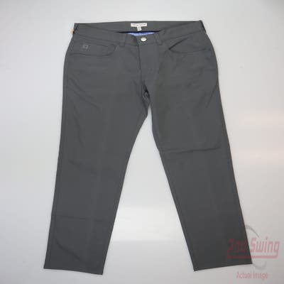 New Mens Peter Millar Pants 30 x32 Dark Gray MSRP $160