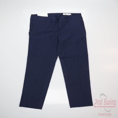 New Womens Greg Norman Golf Pants 0 Navy Blue MSRP $65