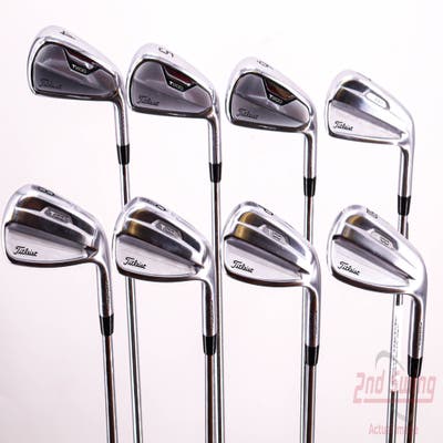 Titleist 2021 T100 Iron Set 4-PW AW Nippon NS Pro Modus 3 Tour 120 Steel Stiff Right Handed 38.25in