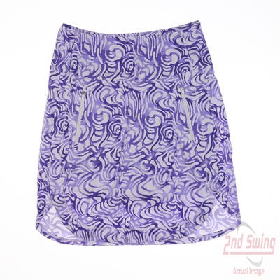 New Womens IBKUL Skort Medium M Purple MSRP $80