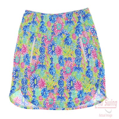 New Womens IBKUL Skort X-Small XS Multi MSRP $80