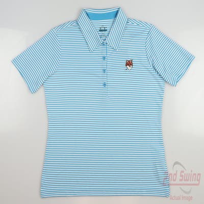 New W/ Logo Womens EP Pro Golf Polo Small S Blue MSRP $65