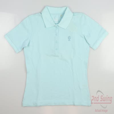 New W/ Logo Womens EP Pro Golf Polo X-Small XS Blue MSRP $65