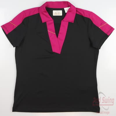 New Womens EP Pro Golf Polo Medium M Multi MSRP $65