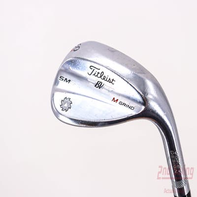 Titleist Vokey SM6 Tour Chrome Wedge Lob LW 60° 8 Deg Bounce M Grind SM6 BV Steel Wedge Flex Right Handed 35.0in