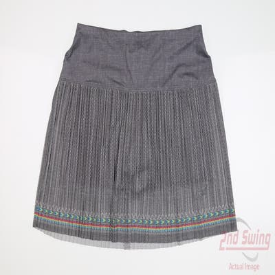 New Womens Lucky In Love Skort Medium M Gray MSRP $110