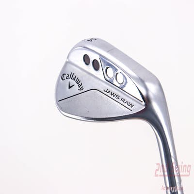 Callaway Jaws Raw Chrome Wedge Sand SW 54° 10 Deg Bounce S Grind Dynamic Gold Spinner TI Steel Wedge Flex Right Handed 35.25in