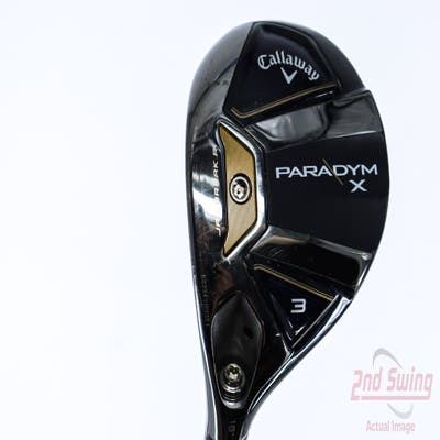 Callaway Paradym X Hybrid 3 Hybrid 18° PX HZRDUS Silver Gen4 65 Graphite Regular Left Handed 40.5in