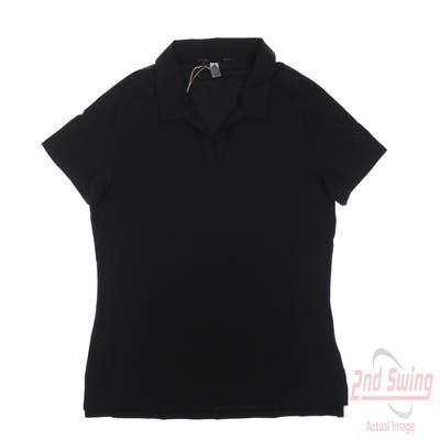 New Womens Adidas Polo X-Small XS Black MSRP $70