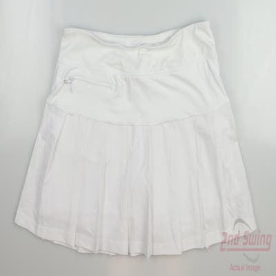 New Womens GG BLUE Zippy Skort X-Large XL White MSRP $98