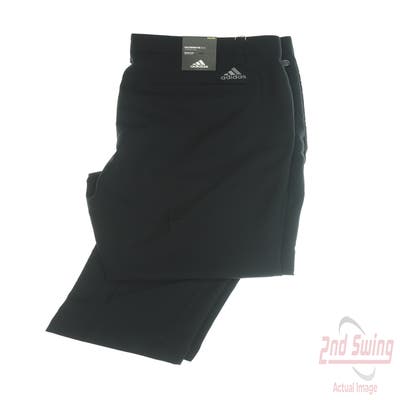New Mens Adidas Golf Pants 35 x32 Black MSRP $85