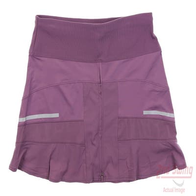 New Womens Lucky In Love Golf Skort Medium M Purple MSRP $98