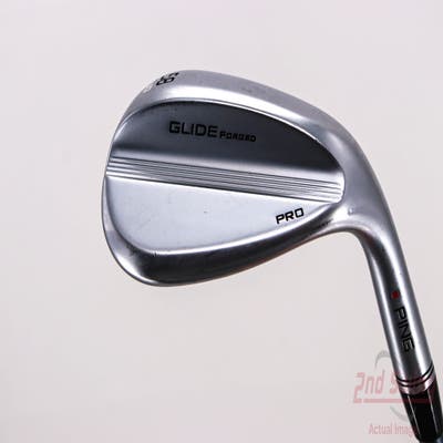 Ping Glide Forged Pro Wedge Lob LW 58° 10 Deg Bounce S Grind ALTA CB Slate Graphite Stiff Right Handed Red dot 34.75in