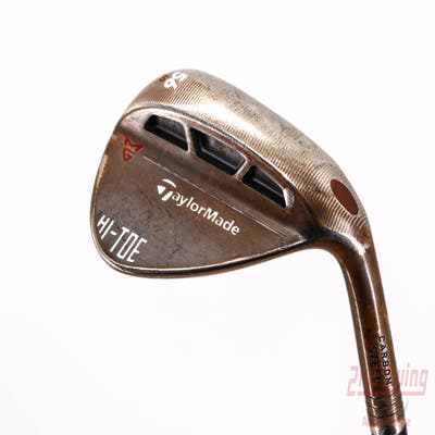 TaylorMade Milled Grind HI-TOE Wedge Sand SW 56° 10 Deg Bounce FST KBS C-Taper Matte Steel Stiff Right Handed 35.5in