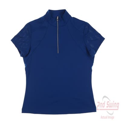 New Womens Tail Polo X-Small XS Blue MSRP $98