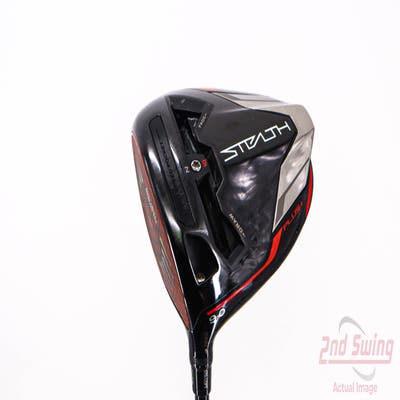 TaylorMade Stealth Plus Driver 9° PX HZRDUS Smoke Black RDX 70 Graphite Stiff Left Handed 46.5in