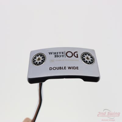 Odyssey White Hot OG 23 Double Wide Putter Slight Arc Steel Left Handed 34.0in