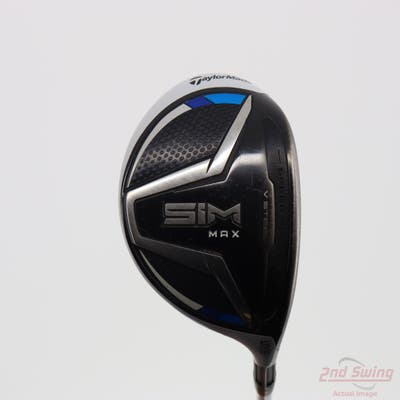 TaylorMade SIM MAX Fairway Wood 5 Wood 5W 18° Mitsubishi Tensei CK 60 Blue Graphite Regular Right Handed 42.25in