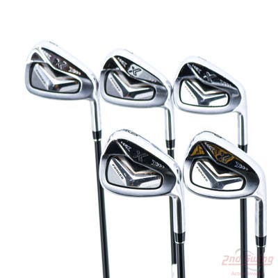 XXIO X Black Iron Set 6-PW Miyazaki AX-I Graphite Stiff Right Handed STD