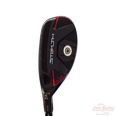 TaylorMade Stealth 2 Plus Rescue Hybrid 4 Hybrid 22° Mitsubishi Kai'li Red 85 Graphite Stiff Left Handed 40.5in