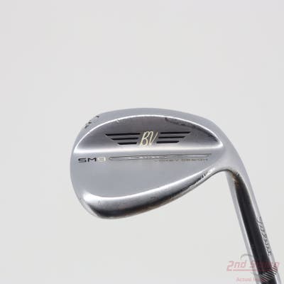 Titleist Vokey SM9 Tour Chrome Wedge Lob LW 60° 8 Deg Bounce M Grind FST KBS 610 Steel Wedge Flex Right Handed 35.25in