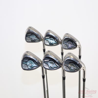 Callaway Steelhead XR Iron Set 7-PW AW GW SW Matrix Ozik Program F15 Graphite Regular Right Handed STD