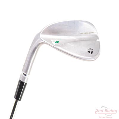 TaylorMade Milled Grind 4 Chrome Wedge Gap GW 50° 9 Deg Bounce SB FST KBS MAX 85 MT Steel Stiff Left Handed 35.25in