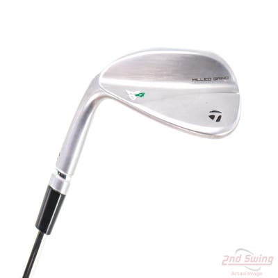 TaylorMade Milled Grind 4 Chrome Wedge Sand SW 54° 11 Deg Bounce SB FST KBS MAX 85 MT Steel Stiff Left Handed 35.0in