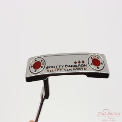 Titleist Scotty Cameron 2014 Select Newport 2 Putter Slight Arc Steel Left Handed 33.0in