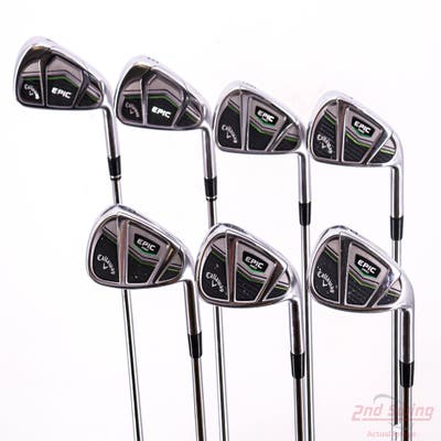 Callaway Epic Pro Iron Set 4-PW Project X LZ 5.5 Steel Regular Right Handed +1/2"