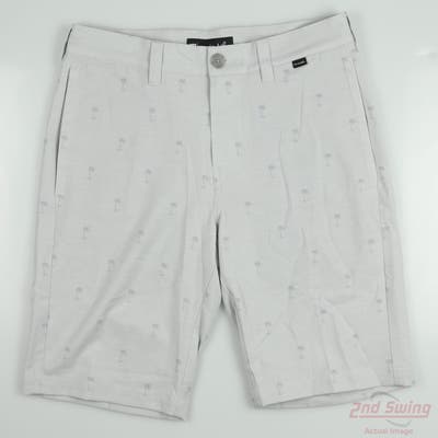 New Mens Travis Mathew Shorts 42 Light Grey MSRP $90