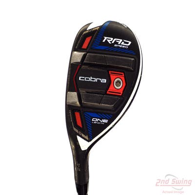 Cobra RAD Speed One Length Hybrid 5 Hybrid 24° Cobra Ultralite 45 Graphite Senior Left Handed 37.25in