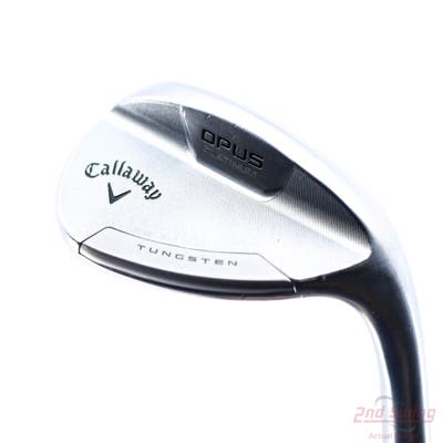 Callaway Opus Platinum Chrome Wedge Lob LW 58° 8 Deg Bounce Z Grind Dynamic Gold Mid 115 Wedge Steel Wedge Flex Right Handed 35.0in