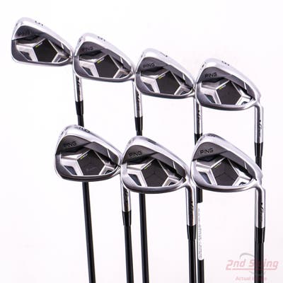 Ping G430 Iron Set 5-PW AW ALTA CB Black Graphite Stiff Right Handed Black Dot +1"