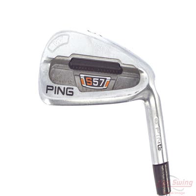 Ping S57 Single Iron 6 Iron True Temper Dynamic Gold S300 Steel Stiff Right Handed Silver Dot 37.75in