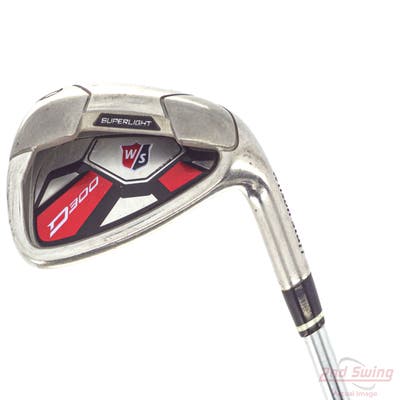 Wilson Staff D300 Single Iron Pitching Wedge PW Stock Steel Shaft Steel Uniflex Right Handed 36.0in