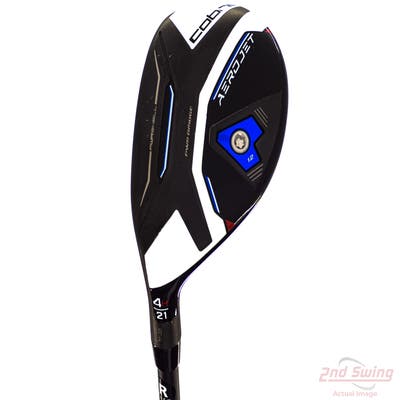 Mint Cobra Aerojet Hybrid 4 Hybrid 21° FST KBS PGI 75 Graphite Regular Left Handed 40.0in