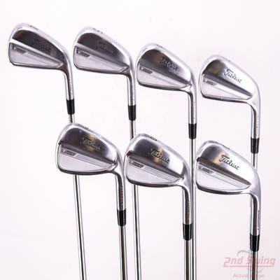 Titleist 2023 T100 Iron Set 4-PW True Temper Dynamic Gold X100 Steel X-Stiff Right Handed +1/4"