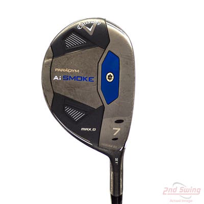 Callaway Paradym Ai Smoke Max D Fairway Wood 7 Wood 7W 21° Project X Cypher 2.0 50 Graphite Regular Right Handed 42.25in