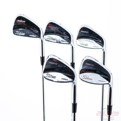 Titleist 695 MB Forged Iron Set 6-PW True Temper Dynamic Gold X100 Steel X-Stiff Right Handed +1/4"